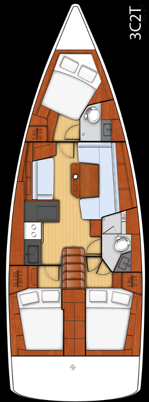 Alquiler de barcos Šibenik barato de Oceanis 41.1