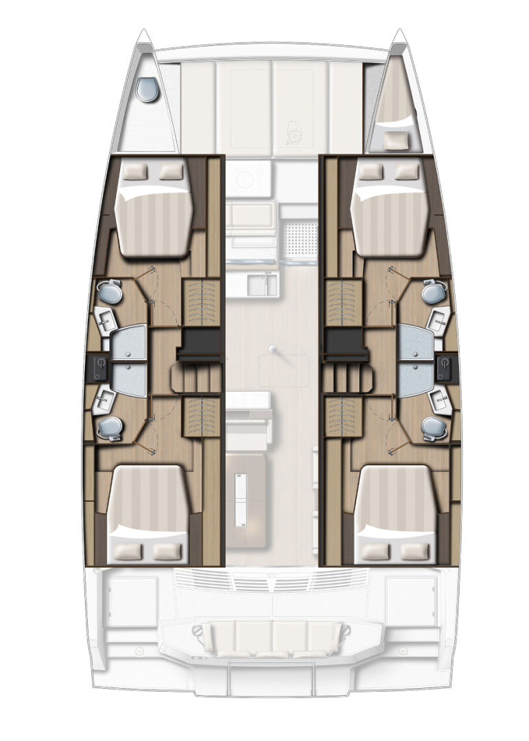 Alquiler Catamarán en Šibenik - Bali Bali 4.4