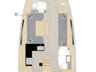 Hanse Hanse 410 de alquiler a Šibenik