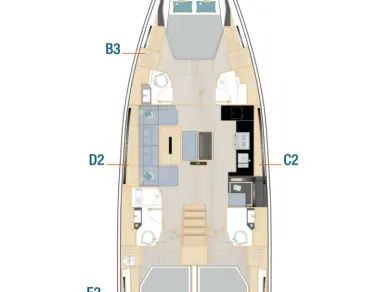 Hanse Hanse 510 de alquiler a Šibenik