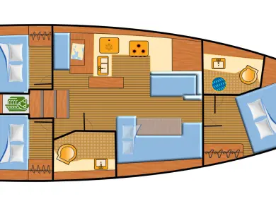 Alquiler Palma de Mallorca - Jeanneau Sun Odyssey 410 en SamBoat
