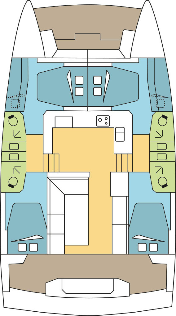Alquiler de Bali Bali Catspace Voile en Komolac