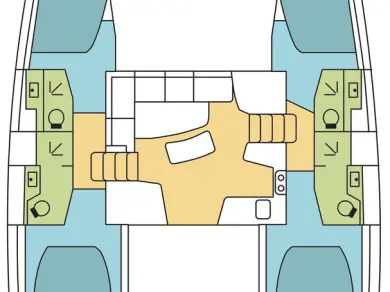 Alquiler de embarcaciones Lagoon Lagoon 42 enJolly Harbour en Samboat