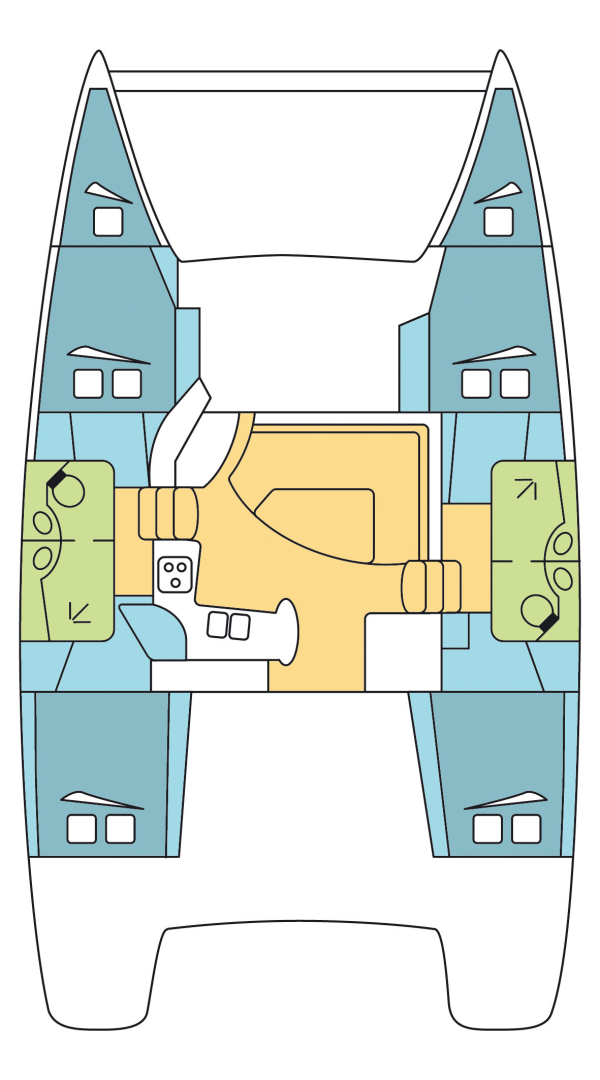 Alquiler Catamarán en Airlie Beach - Fountaine Pajot Lipari 41