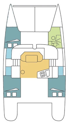Alquiler de Catamarán, con o sin patrón Fountaine Pajot Airlie Beach