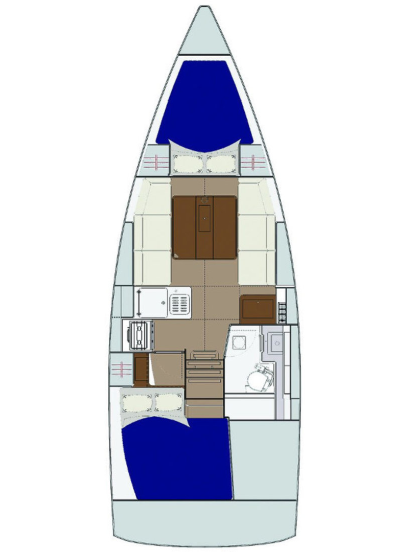 Alquiler Primošten - Dufour Dufour 310 en SamBoat