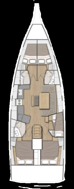 Alquiler de embarcaciones Bénéteau Oceanis 46.1 enÁlimos en Samboat