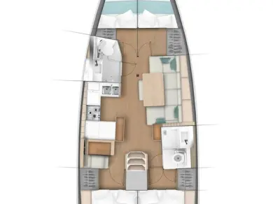 Alquiler de barcos Kaş barato de Sun Odyssey 440