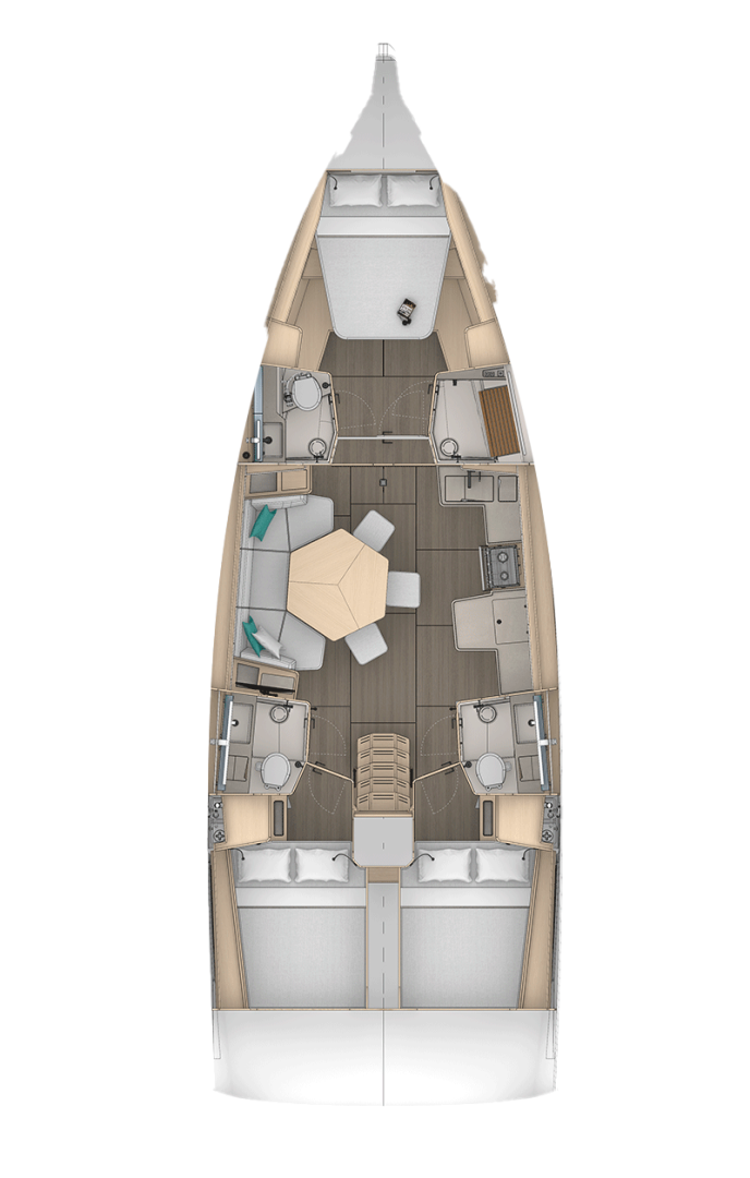 Dufour Dufour 44 de alquiler a Frenchtown