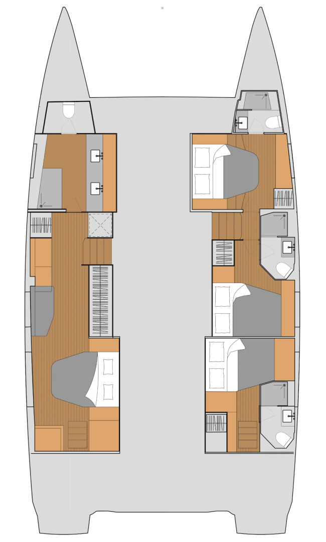 Alquiler Catamarán Fountaine Pajot con o sin  título de navegación