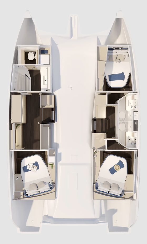 Alquiler Catamarán en Road Town - Fountaine Pajot Fountaine Pajot FP 41 Maesto 3 