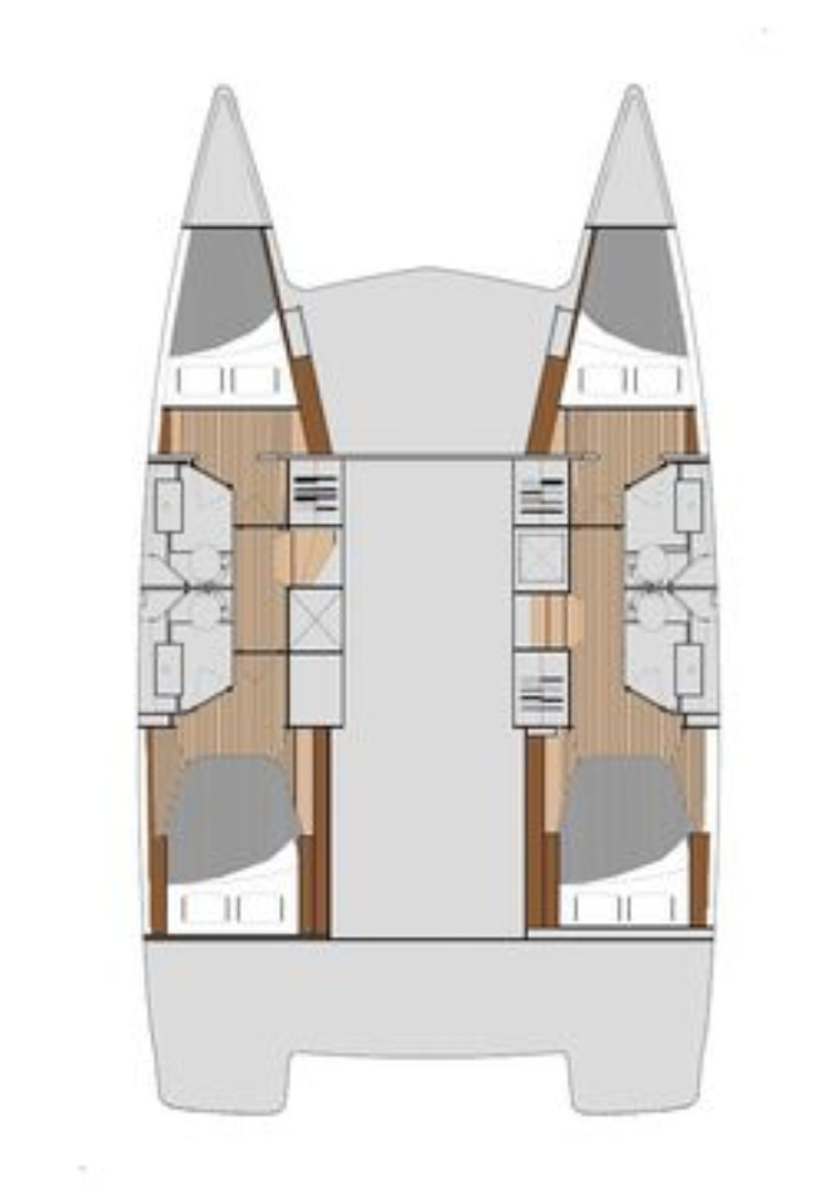 Alquiler de Fountaine Pajot Isla 40 en Frenchtown