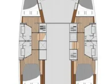 Alquiler de Fountaine Pajot Isla 40 en Frenchtown