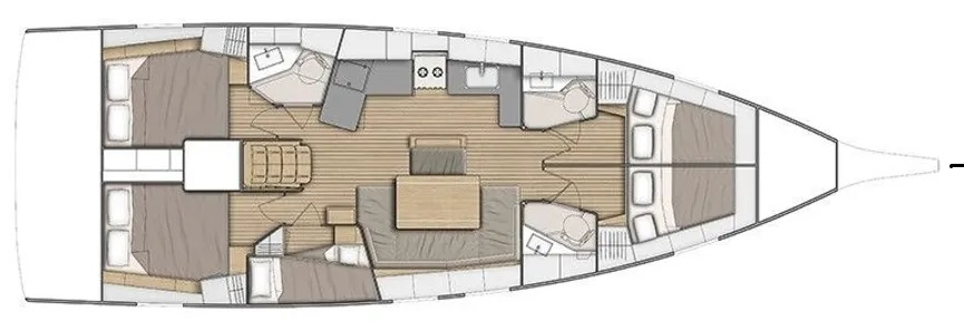 Alquiler Rogoznica - Bénéteau Oceanis 46.1 en SamBoat