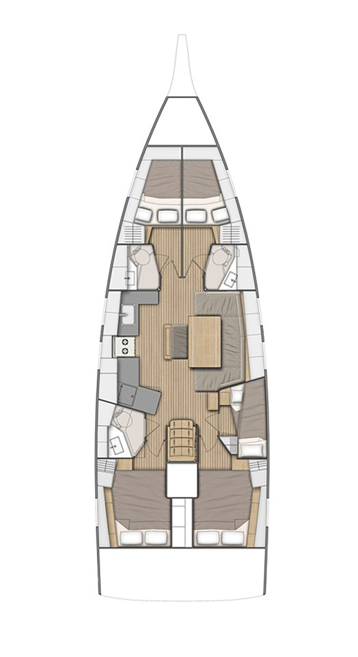 Alquiler de Bénéteau Oceanis 46.1 en Préveza