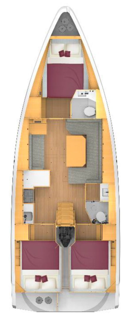 Alquiler Velero en Cala d'Or - Bavaria Bavaria C42