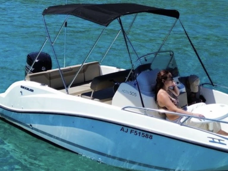 Alquiler de Quicksilver Activ 505 Open en Saint-Aygulf
