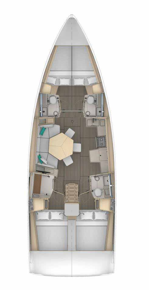 Alquiler Velero en Trogir - Dufour Dufour 44