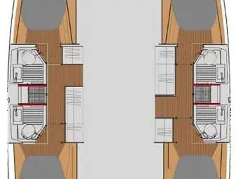 Alquiler Catamarán Fountaine Pajot con o sin  título de navegación