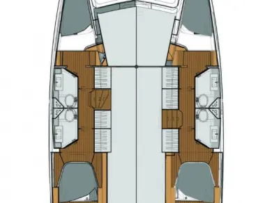 Alquiler Catamarán Fountaine Pajot con o sin  título de navegación