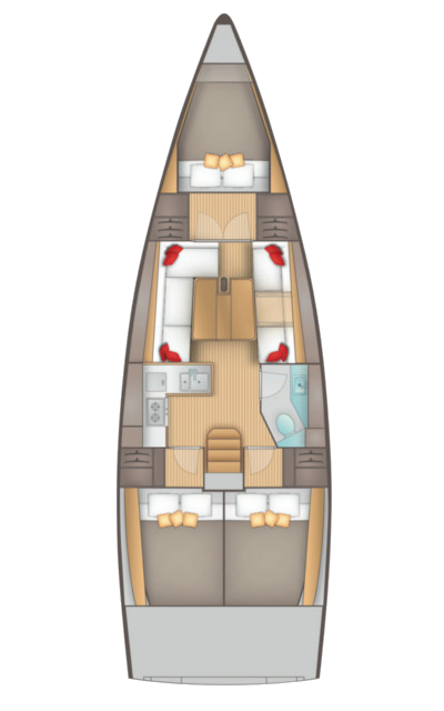 Alquiler de Salona Salona 380 en Kaštela