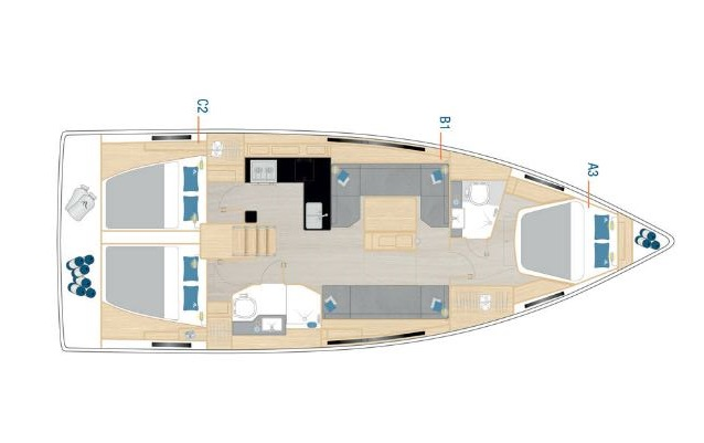 Alquiler de Hanse Hanse 410 en Biograd na Moru