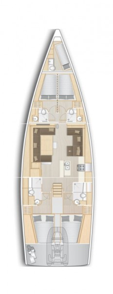 Alquiler Velero en Pirovac - Hanse Hanse 588