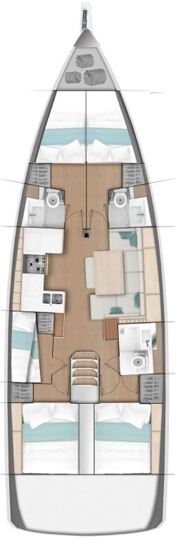 Alquiler de Jeanneau Sun Odyssey 490 en Lávrio