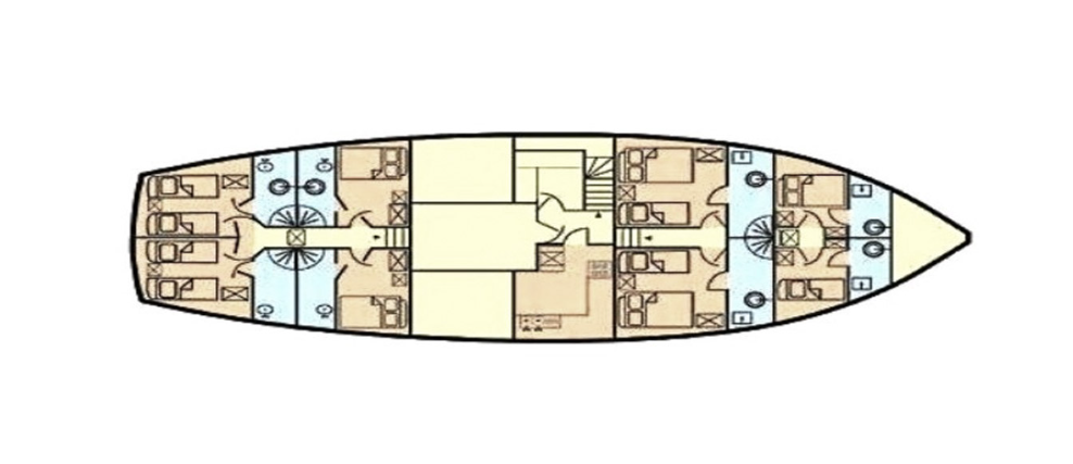 Alquiler de embarcaciones Yener-Yachts Queen of Adriatic enKaštel Gomilica en Samboat