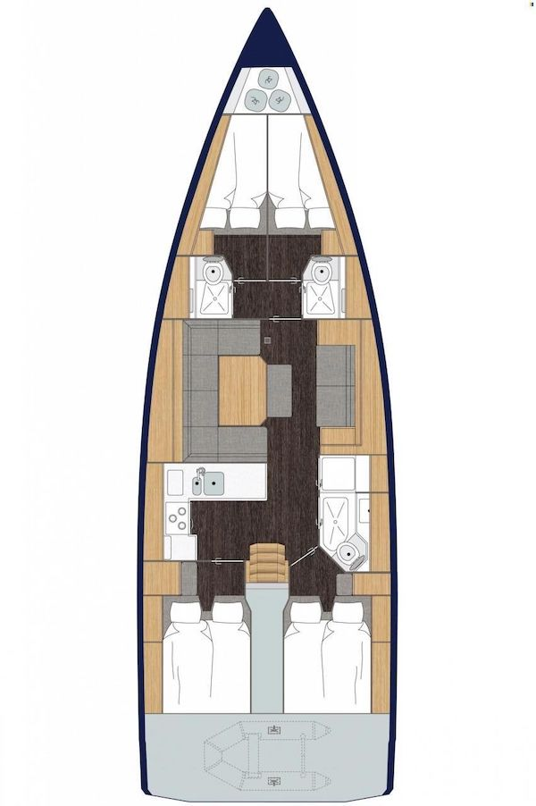 Alquiler Velero en Seget Donji - Bavaria Bavaria C45