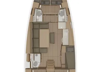 Alquiler de Velero, con o sin patrón Dufour Seget Donji