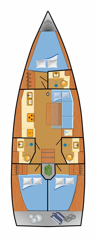Alquiler de embarcaciones Dufour Dufour 390 enPula en Samboat
