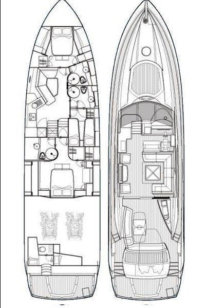 Alquiler de Sunseeker Sunseeker Predator 72 en Kaštela
