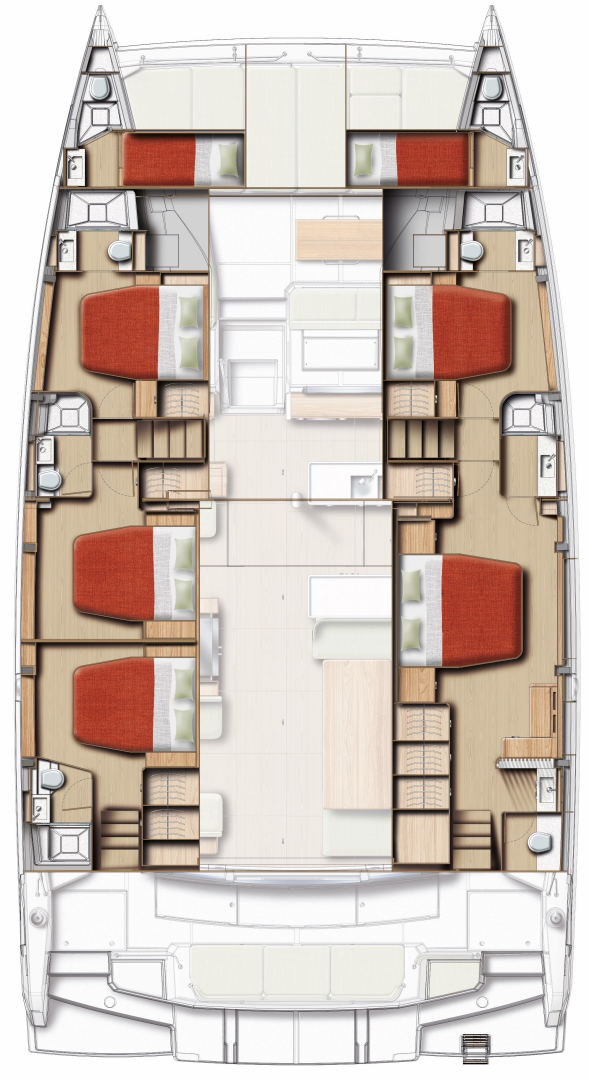 Alquiler de barcos Trogir barato de Bali 5.8