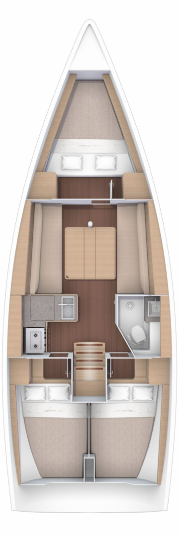 Dufour Dufour 360 Grand Large de alquiler a Mali Lošinj
