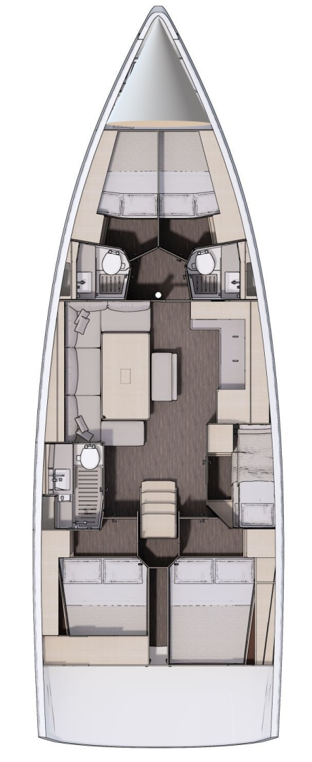 Alquiler de barcos Primošten barato de Dufour 470