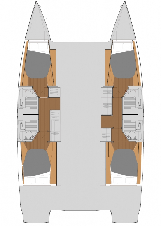 Alquiler de Fountaine Pajot Astrea 42 en Trogir