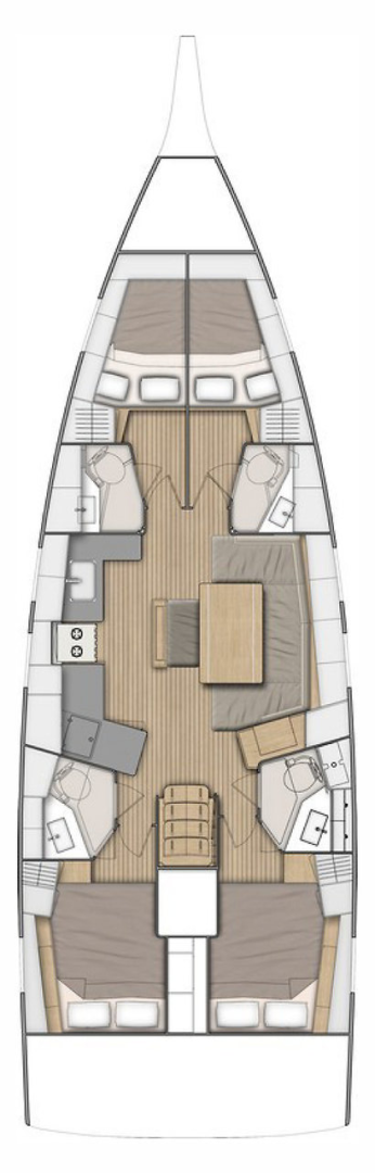 Alquiler Biograd na Moru - Bénéteau Oceanis 46.1 en SamBoat