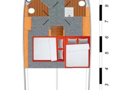 Cobra Yachts Seamaster 45 de alquiler a Šibenik