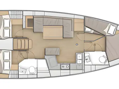 Alquiler de barcos Palma de Mallorca barato de Oceanis 40.1