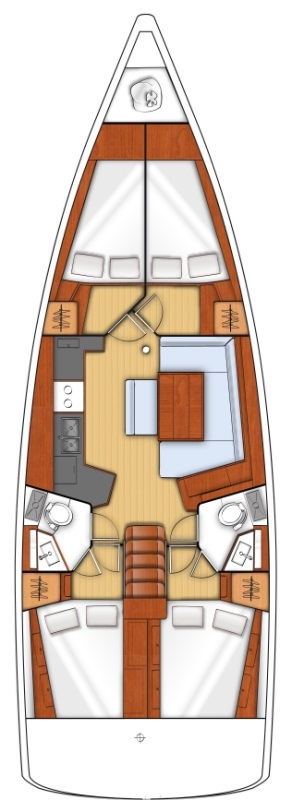 Alquiler de embarcaciones Bénéteau Oceanis 45 enSukošan en Samboat