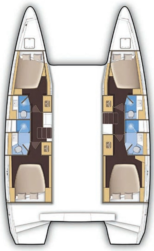 Alquiler Catamarán Lagoon con o sin  título de navegación