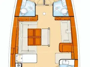 Alquiler de Bénéteau Oceanis 54 en Salamína
