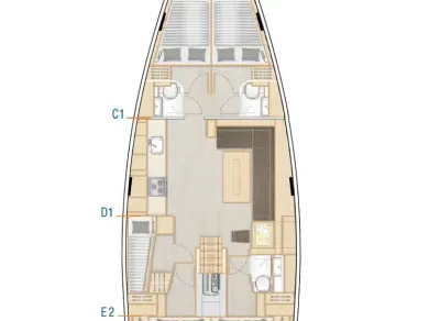 Hanse Hanse 508 de alquiler a Göcek