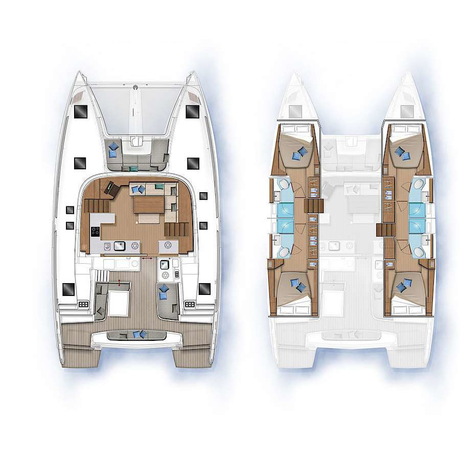 Alquiler de Lagoon Lagoon 46 en Trogir