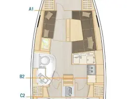 Hanse Hanse 388 de alquiler a Seget Donji