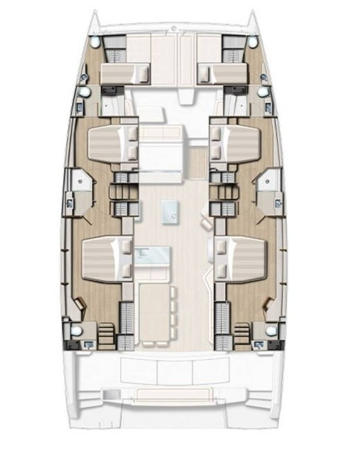 Alquiler de Bali Bali 5.4 - 6 cab. en Fethiye