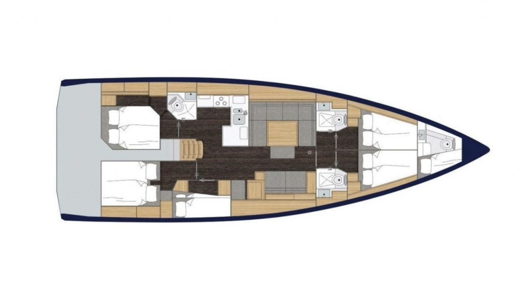 Alquiler de barcos Nikiána barato de Bavaria C50