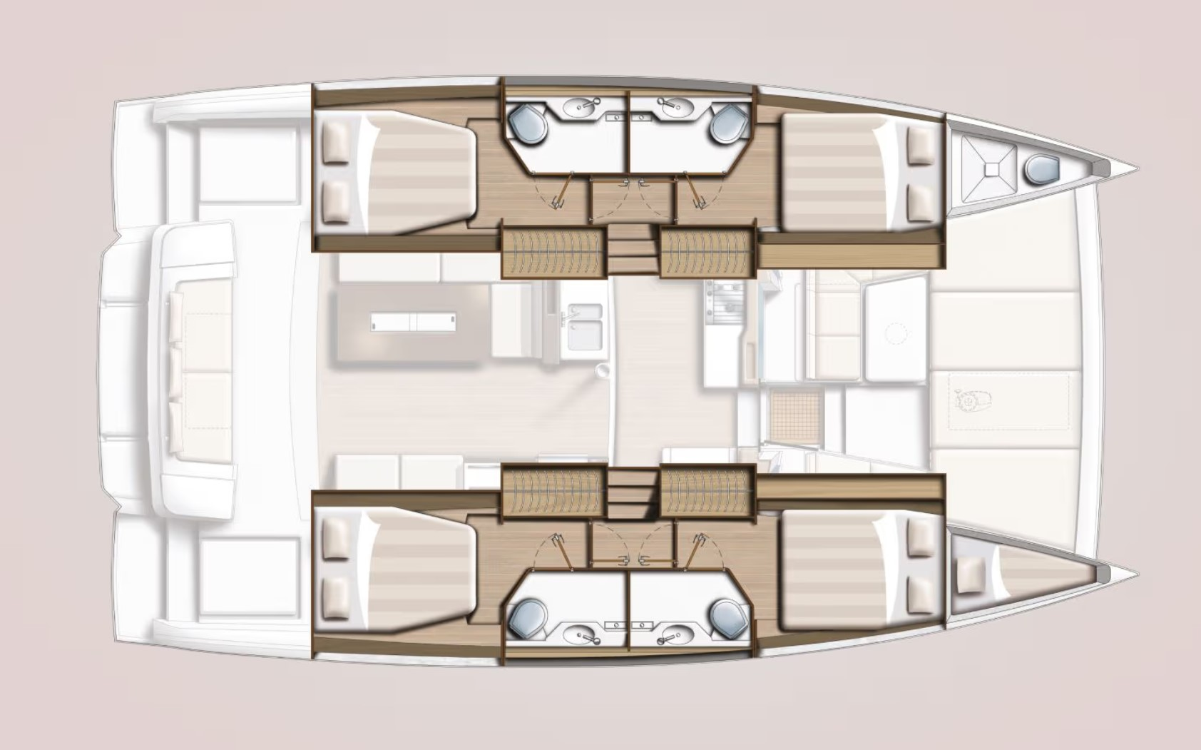 Alquiler Catamarán en Deme of Volos - Bali Bali 4.2