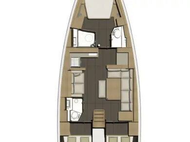 Alquiler de barcos Primošten barato de Dufour 460 Grand Large